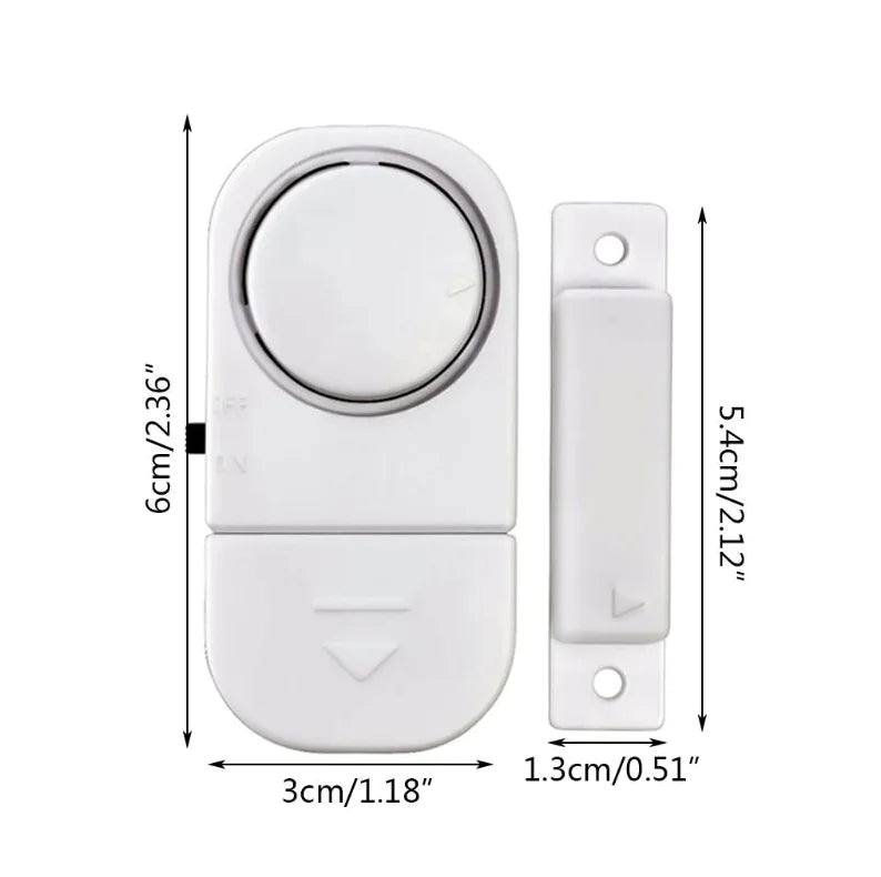 6 PCS WIRELESS door/window alarms