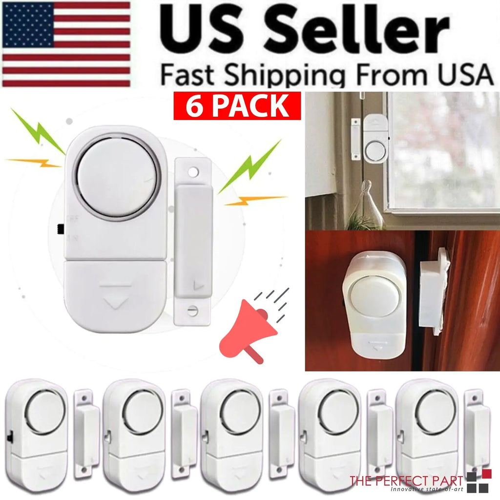 6 PCS WIRELESS door/window alarms